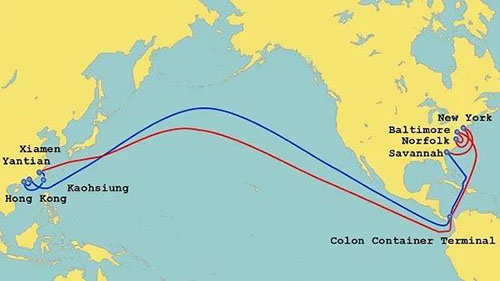 美國7大航運要道審查